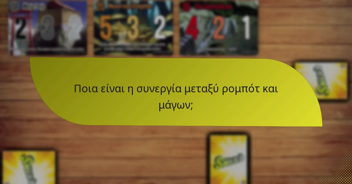 Πώς να αναπτύξετε αποτελεσματικά έναν συνδυασμό ρομπότ και μάγων;