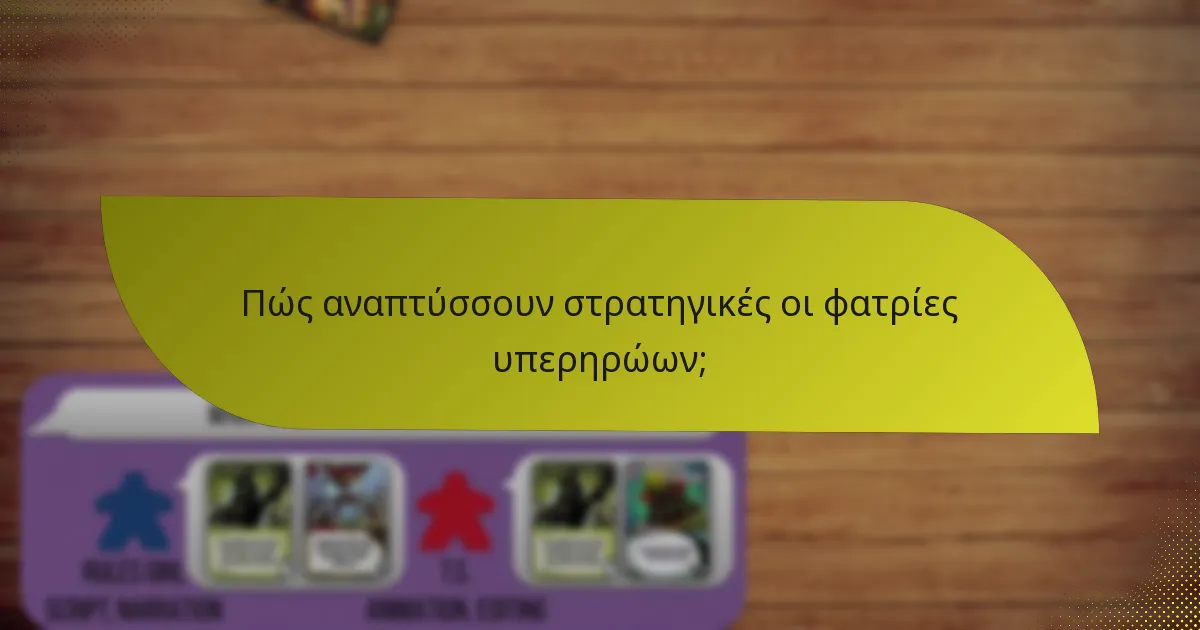 Ποιες φατρίες υπερηρώων είναι οι πιο δημοφιλείς;